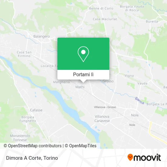 Mappa Dimora A Corte