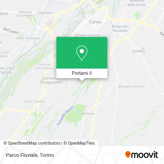 Mappa Parco Fluviale
