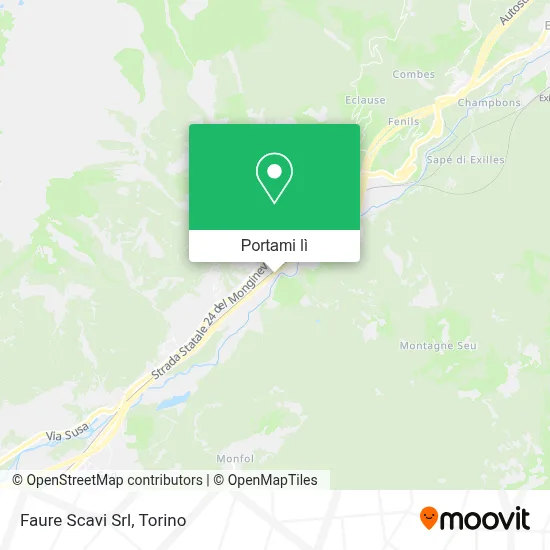 Mappa Faure Scavi Srl