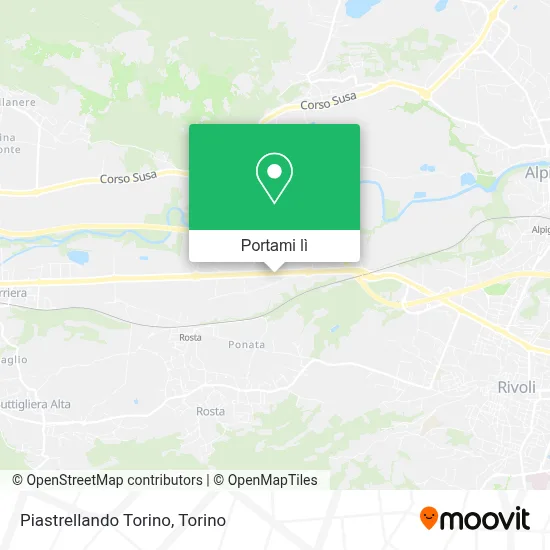 Mappa Piastrellando Torino