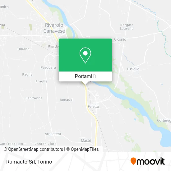 Mappa Ramauto Srl