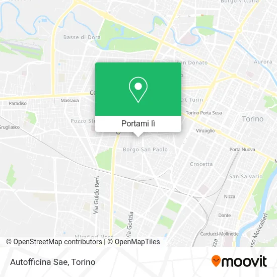 Mappa Autofficina Sae