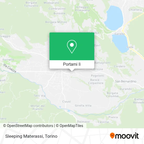 Mappa Sleeping Materassi