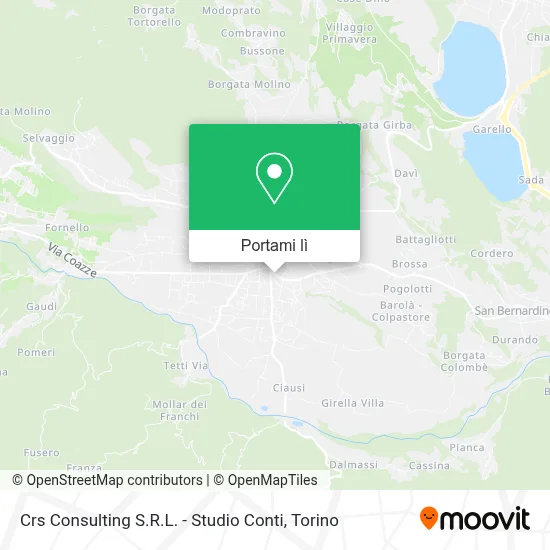 Mappa Crs Consulting S.R.L. - Studio Conti