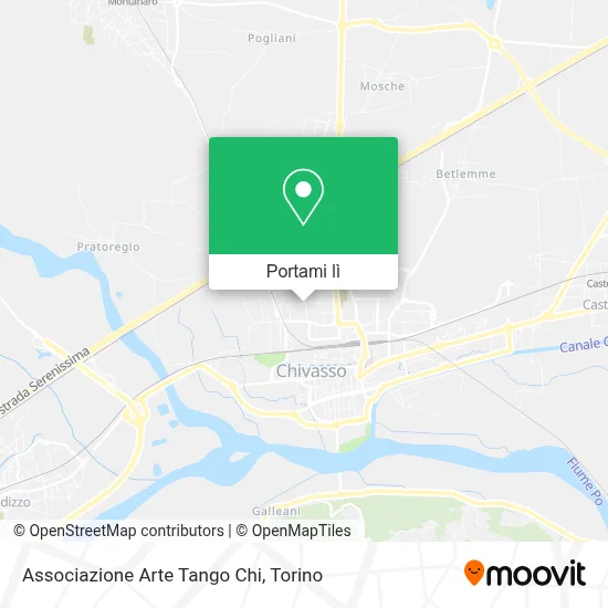 Mappa Associazione Arte Tango Chi