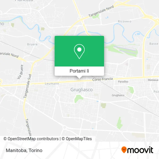 Mappa Manitoba