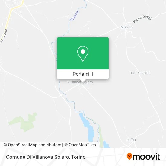 Mappa Comune Di Villanova Solaro