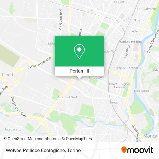 Mappa Wolves Pellicce Ecologiche