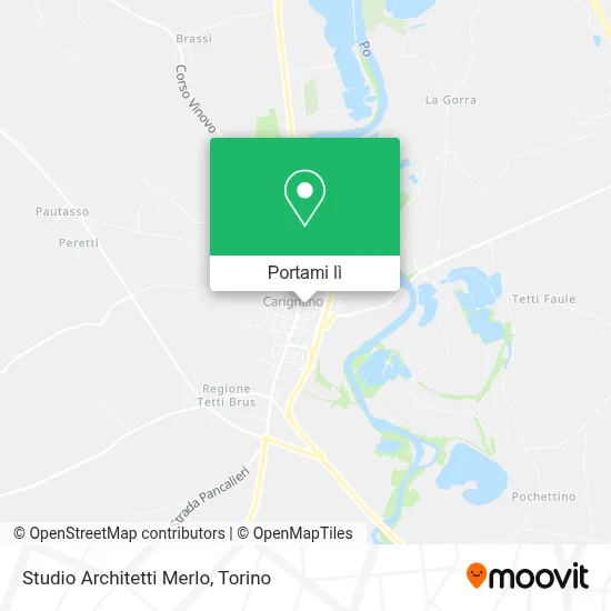 Mappa Studio Architetti Merlo