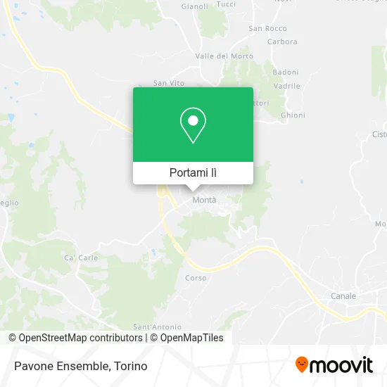 Mappa Pavone Ensemble