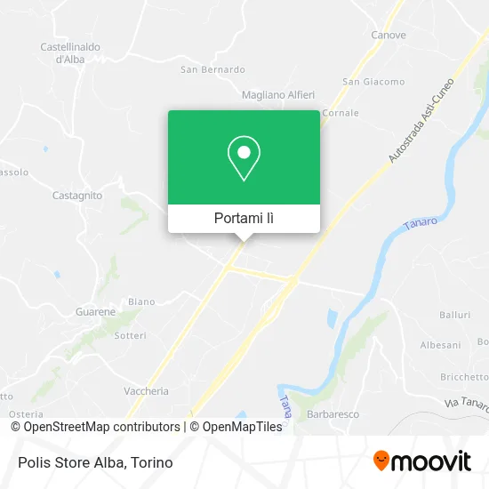 Mappa Polis Store Alba