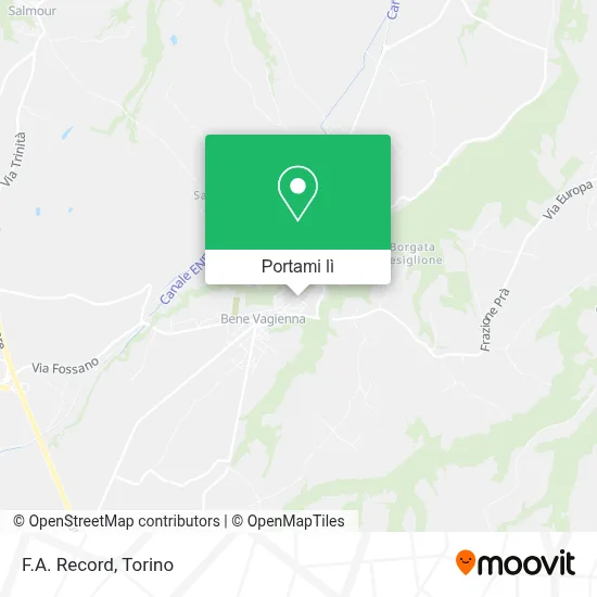 Mappa F.A. Record