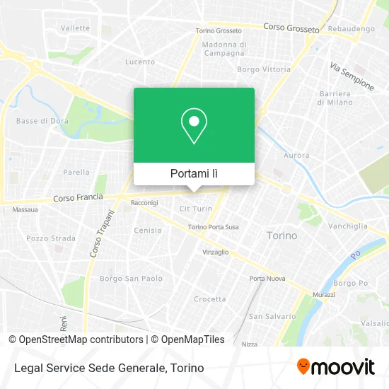 Mappa Legal Service Sede Generale