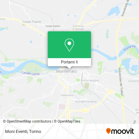 Mappa Moni Eventi