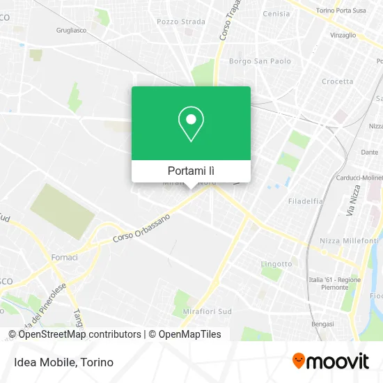 Mappa Idea Mobile
