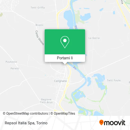 Mappa Repsol Italia Spa