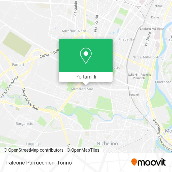Mappa Falcone Parrucchieri