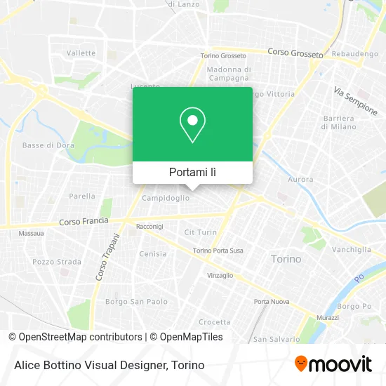 Mappa Alice Bottino Visual Designer