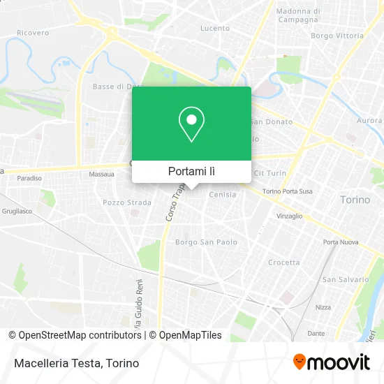 Mappa Macelleria Testa