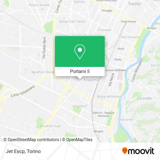Mappa Jet Escp