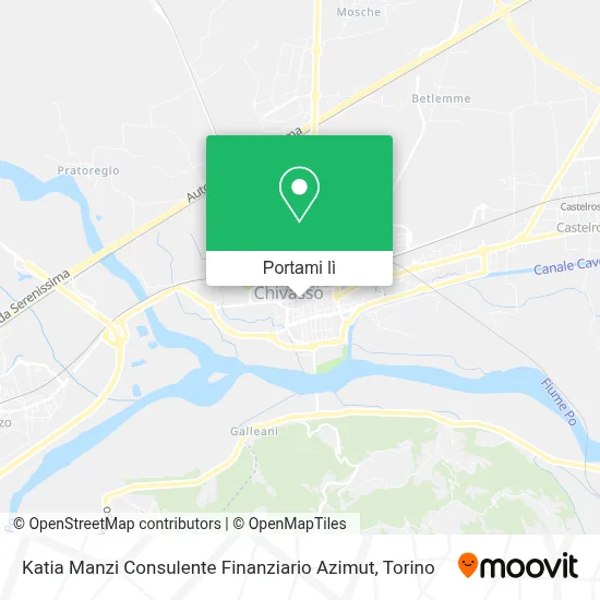 Mappa Katia Manzi Consulente Finanziario Azimut