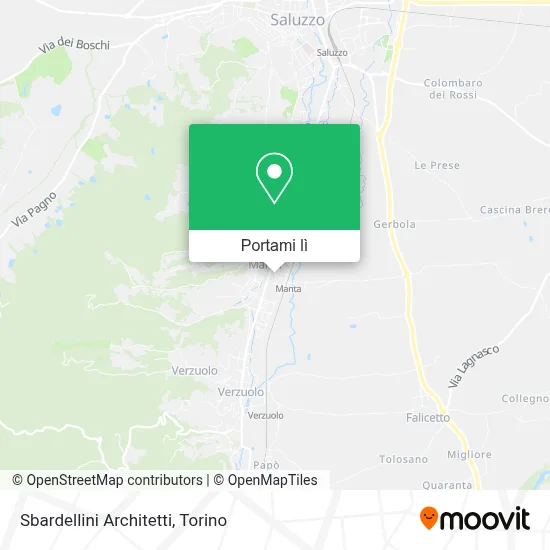 Mappa Sbardellini Architetti