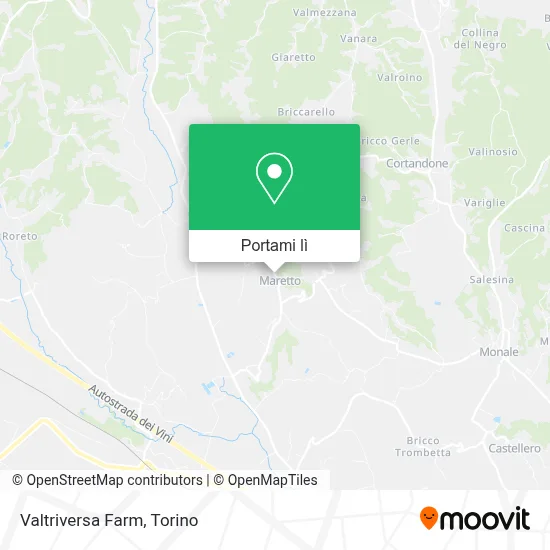 Mappa Valtriversa Farm