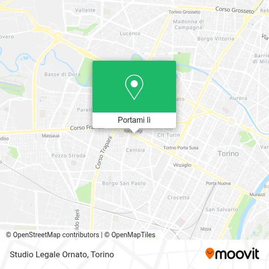 Mappa Studio Legale Ornato