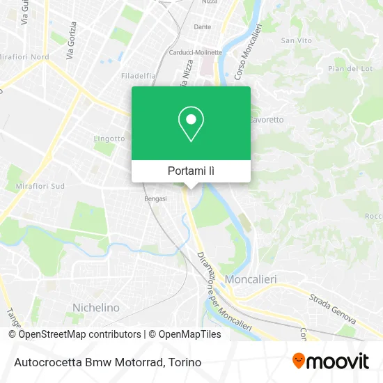 Mappa Autocrocetta Bmw Motorrad