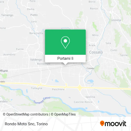 Mappa Rondo Moto Snc