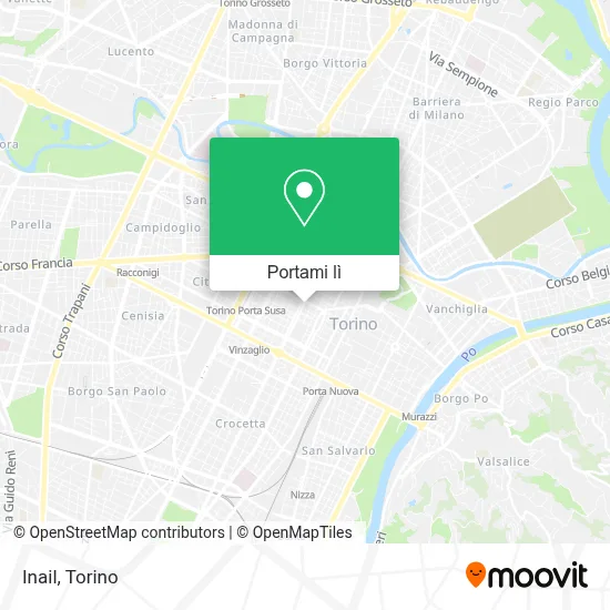 Mappa Inail