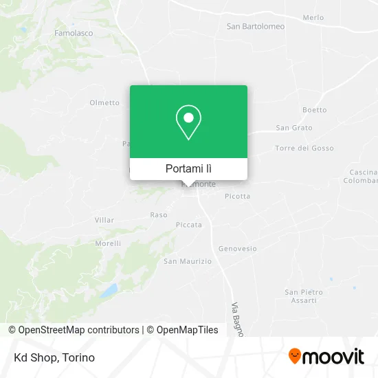 Mappa Kd Shop