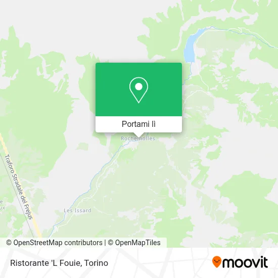 Mappa Ristorante 'L Fouie