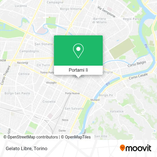 Mappa Gelato Libre