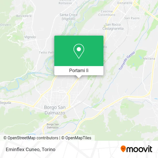 Mappa Eminflex Cuneo