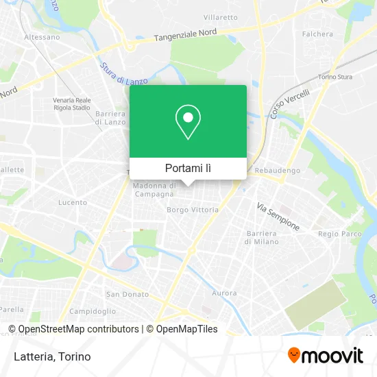 Mappa Latteria