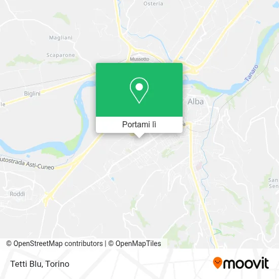 Mappa Tetti Blu
