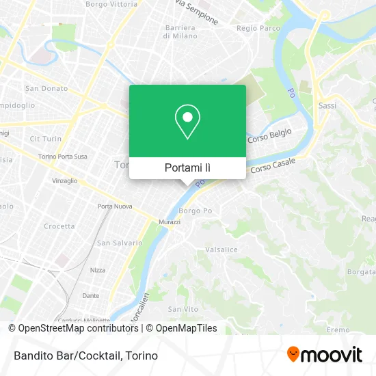 Mappa Bandito Bar/Cocktail