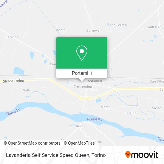 Mappa Lavanderia Self Service Speed Queen