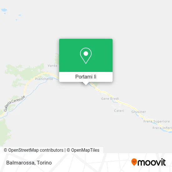 Mappa Balmarossa