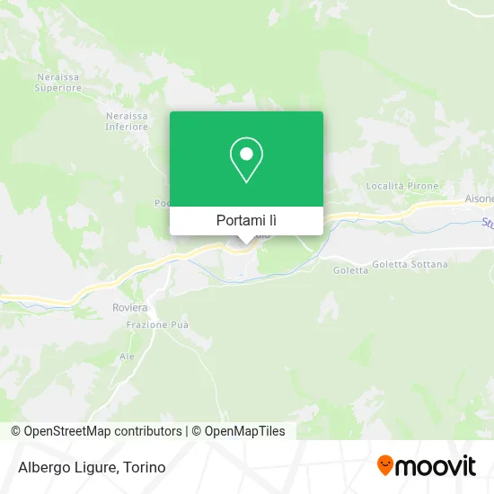 Mappa Albergo Ligure