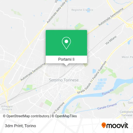 Mappa 3dm Print