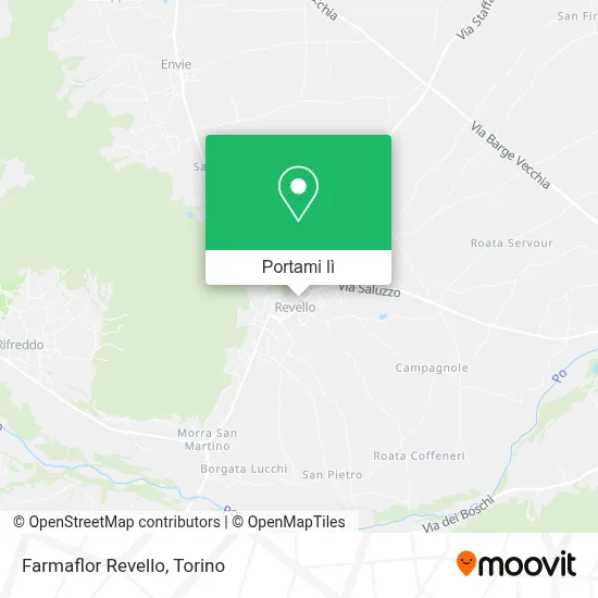 Mappa Farmaflor Revello