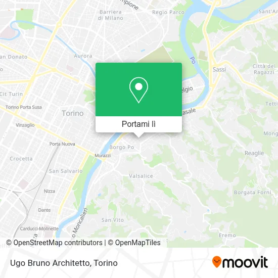 Mappa Ugo Bruno  Architetto