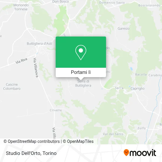 Mappa Studio Dell'Orto