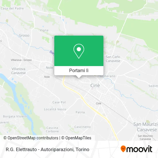 Mappa R.G. Elettrauto - Autoriparazioni