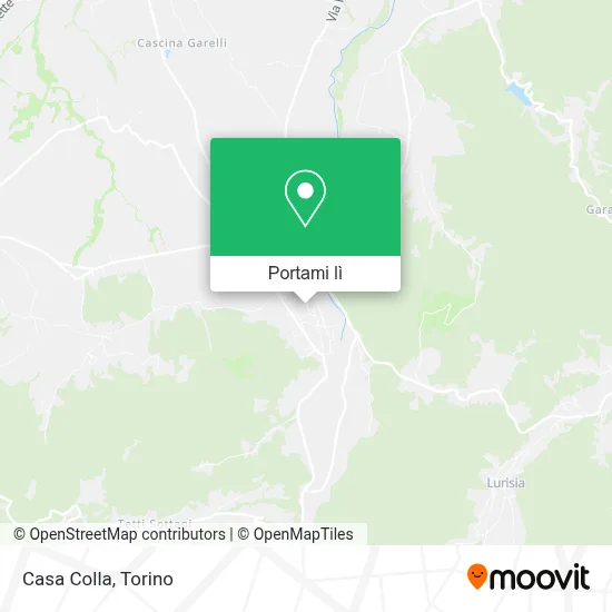 Mappa Casa Colla