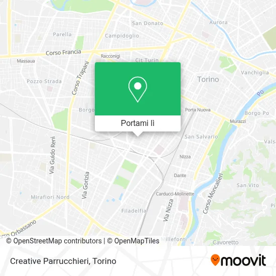Mappa Creative Parrucchieri