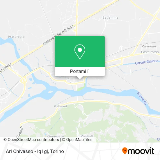 Mappa Ari Chivasso - Iq1gj