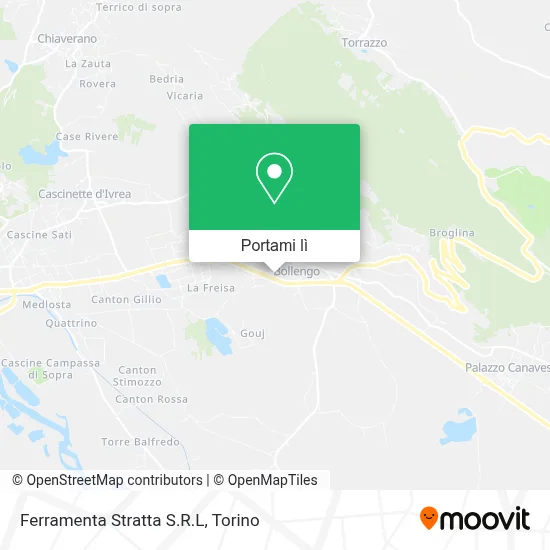 Mappa Ferramenta Stratta S.R.L